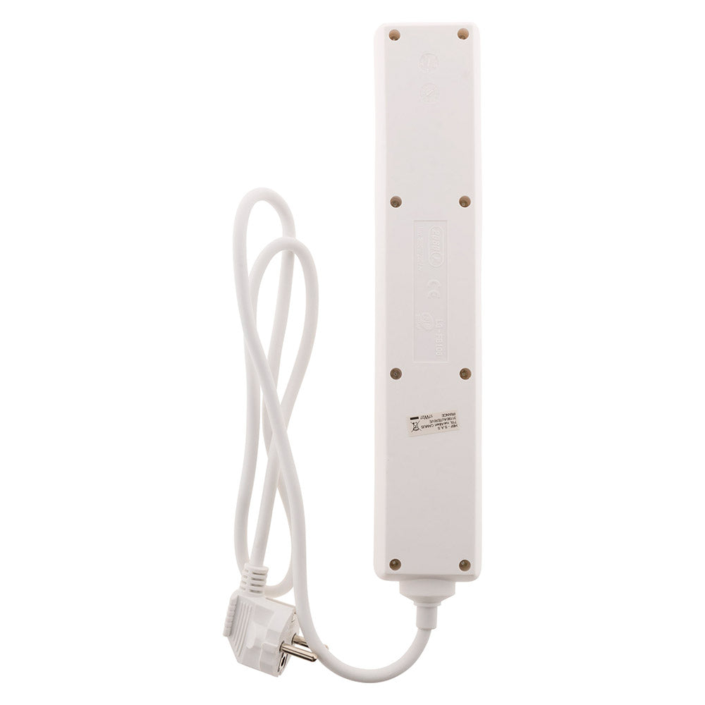 Bloc multiprise 16A 2P+T blanc - Zenitech