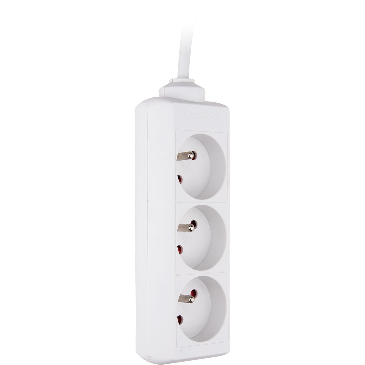 Bloc multiprise 3x16A 2P+T blanc - câble 1,5 m - Zenitech