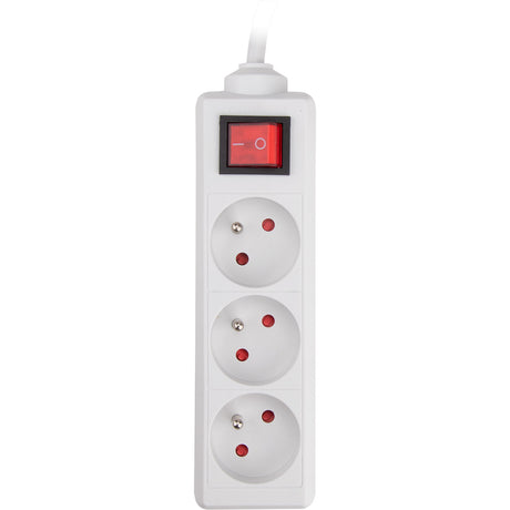 Bloc multiprise 16A (2P+T) câble 4m - Zenitech