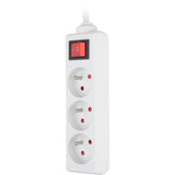 Bloc multiprise 16A (2P+T) câble 4m - Zenitech