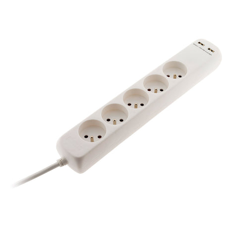Bloc prises 16A 2P+T avec 2 USB - Zenitech