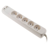 Bloc prises 16A 2P+T avec 2 USB - Zenitech