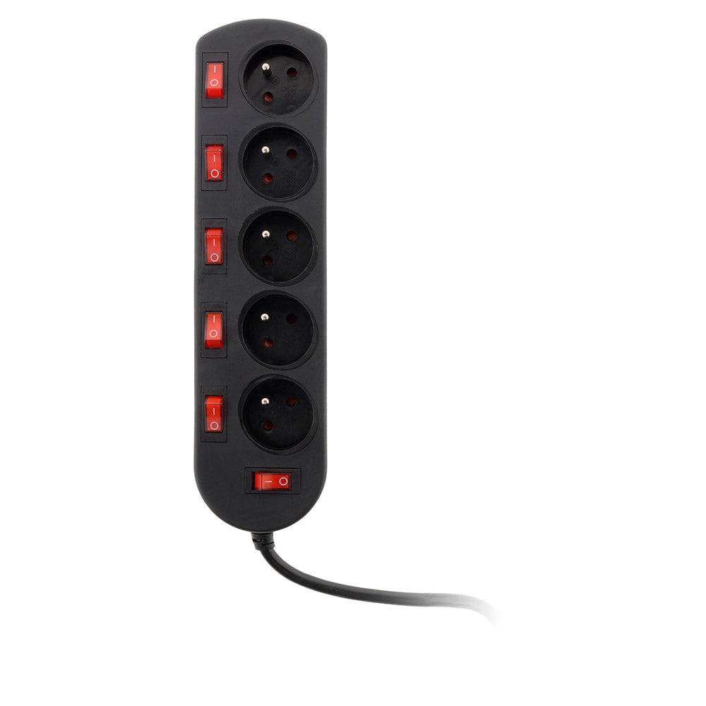 Bloc SONO 5 prises 16A 2P+T + 6 interrupteurs 3m - Zenitech
