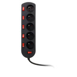 Bloc SONO 5 prises 16A 2P+T + 6 interrupteurs 3m - Zenitech