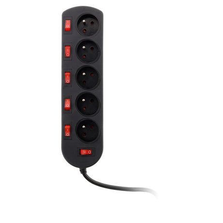 Bloc SONO 5 prises 16A 2P+T + 6 interrupteurs 3m - Zenitech