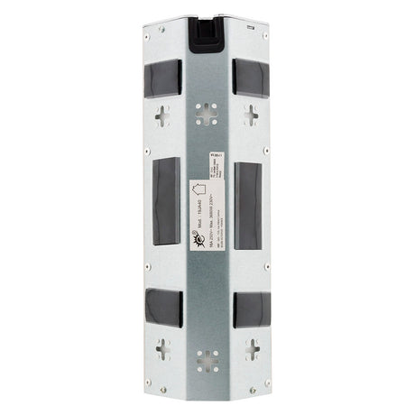Bloc 4 prises 16A 2P+T à câbler - Gris - Zenitech