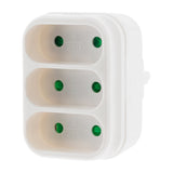 Multiprise de façade 6A - blanc - Zenitech