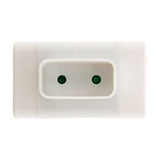 Multiprise triplite 6A latérale - Blanc - Zenitech