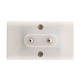 Multiprise triplite 6A latérale - Blanc - Zenitech