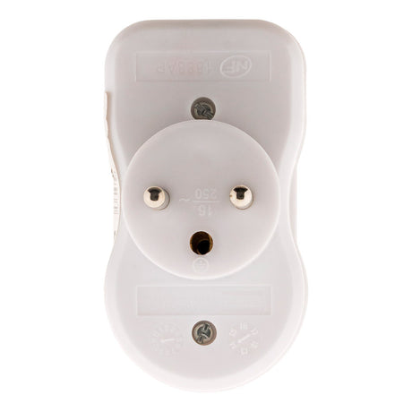 Multiprise triplite 2P 6A + 2P+T 16A façade - Zenitech