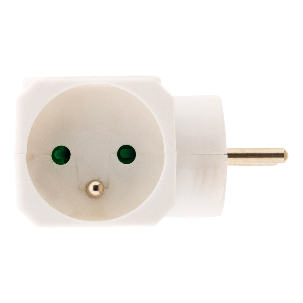 Multiprise triplite 2x16A + 1x6A latérale - Zenitech