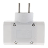 Multiprise triplite 16A 3680W 230V - Blanc - Zenitech