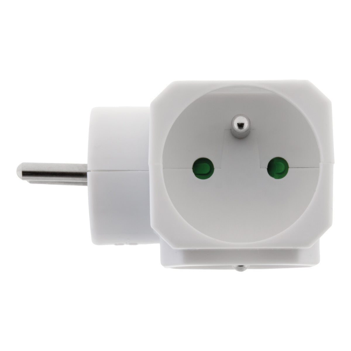 Multiprise triplite 16A 3680W 230V - Blanc - Zenitech
