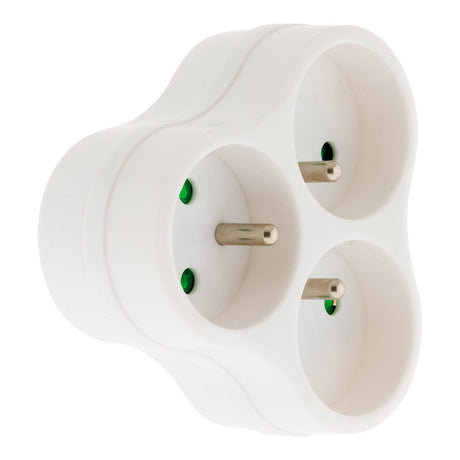 Multiprise triplite 3x16A triangulaire - Zenitech