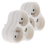 Multiprise triplite 3x16A triangulaire - Zenitech