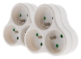 Multiprise triplite 3x16A triangulaire - Zenitech