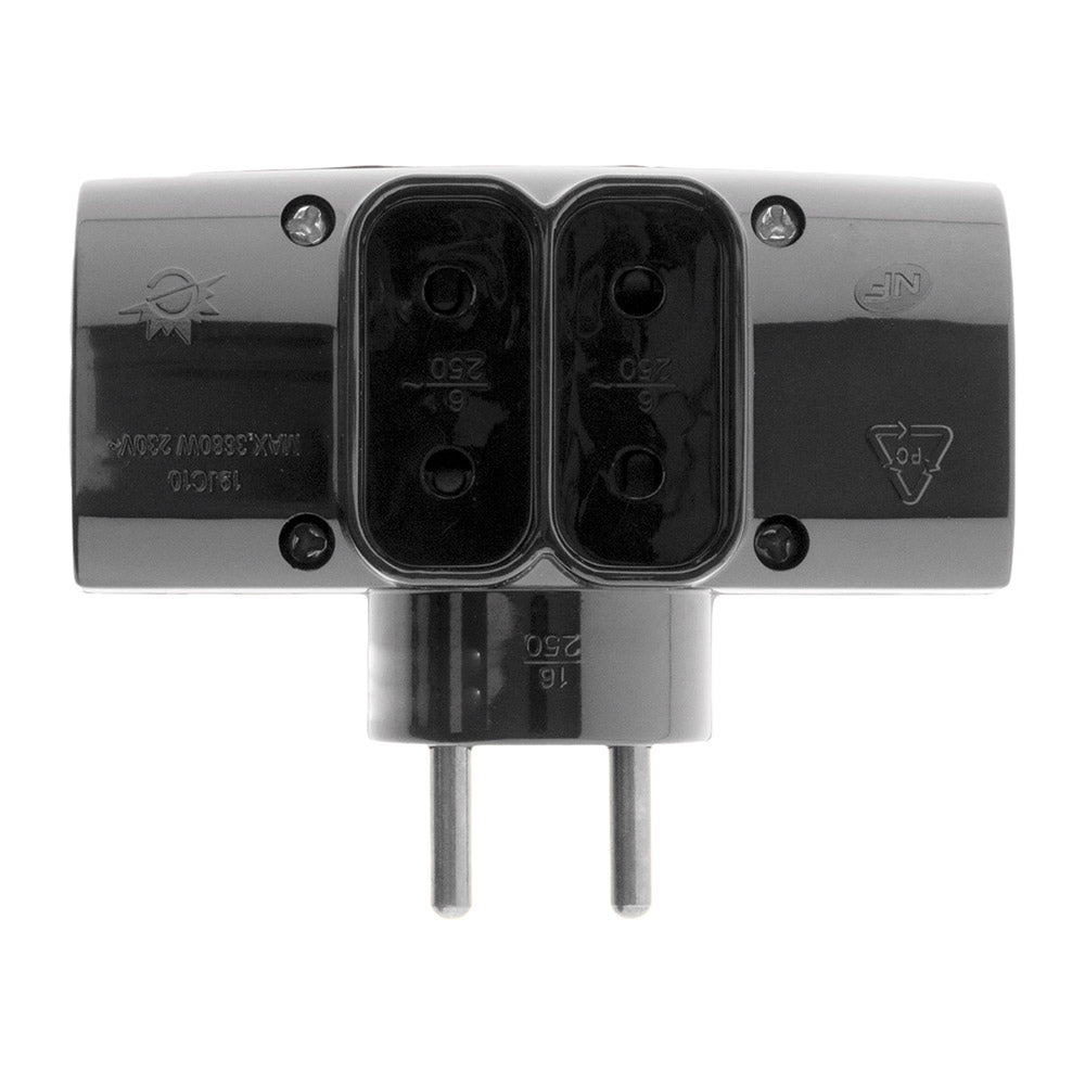 Multiprise 4 prises latérale 2x16A + 2x6A - Zenitech