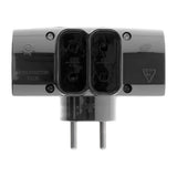 Multiprise 4 prises latérale 2x16A + 2x6A - Zenitech