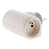 Multiprise 16A rotative 180° - blanc - Zenitech