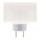 Multiprise 16A rotative 180° - blanc - Zenitech