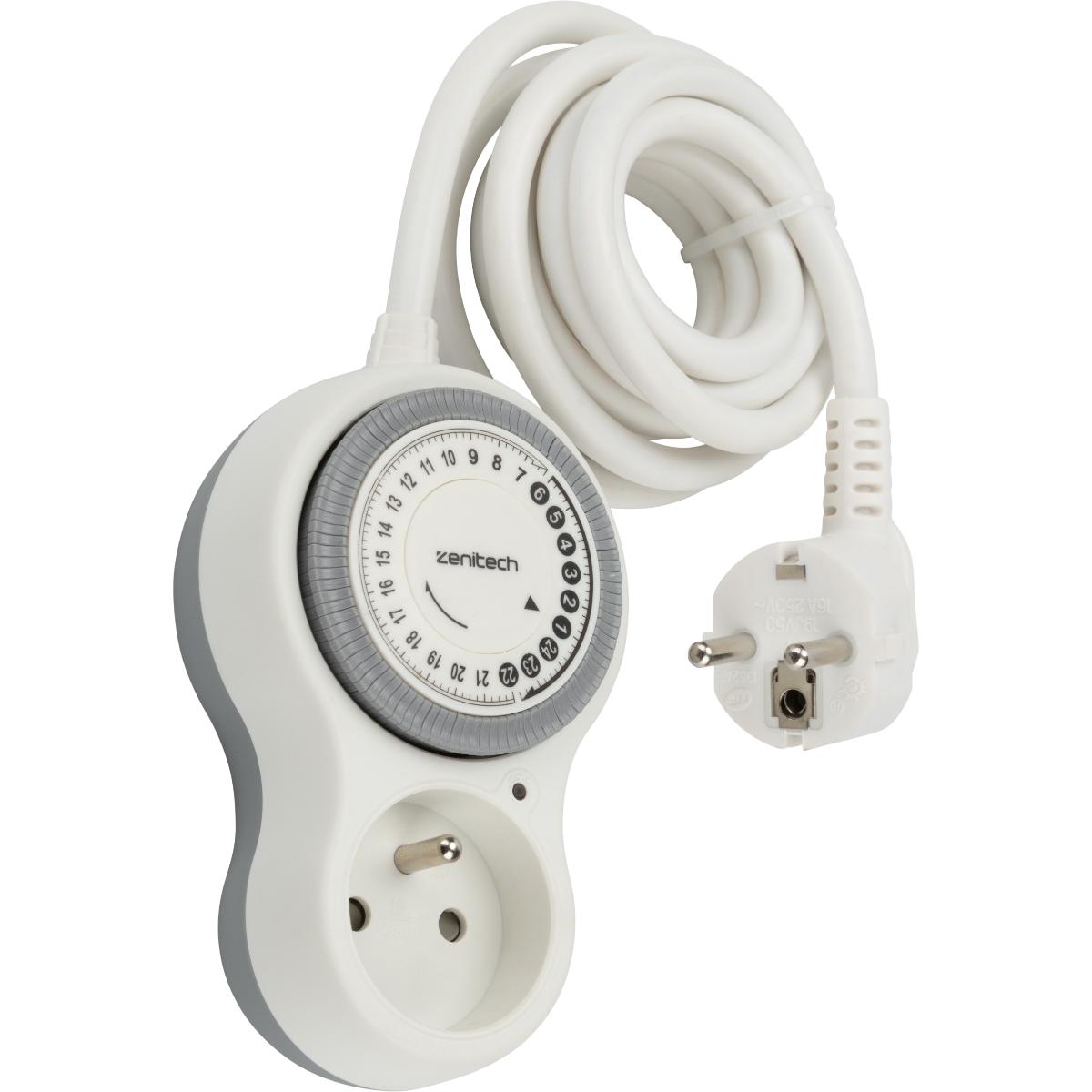 Rallonge programmable 2m - Blanc - Bolea - Zenitech