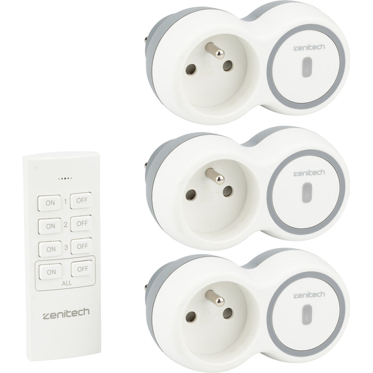 Pack de prises + télécommande Bolea - Zenitech