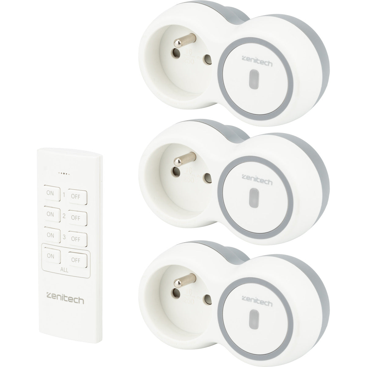 Pack de prises + télécommande Bolea - Zenitech