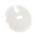 Lot de 3 caches prises 2 P+T + clef - Blanc - Zenitech