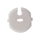 Lot de 3 caches prises 2 P+T + clef - Blanc - Zenitech