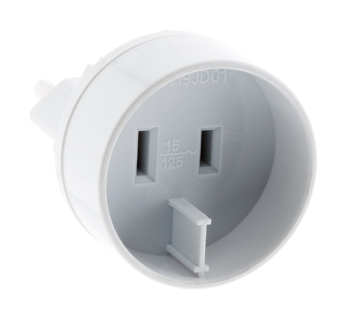 Adaptateur voyage UE/USA - blanc - Zenitech
