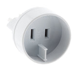 Adaptateur voyage UE/USA - blanc - Zenitech