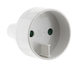 Adaptateur voyage USA/UE - blanc - Zenitech