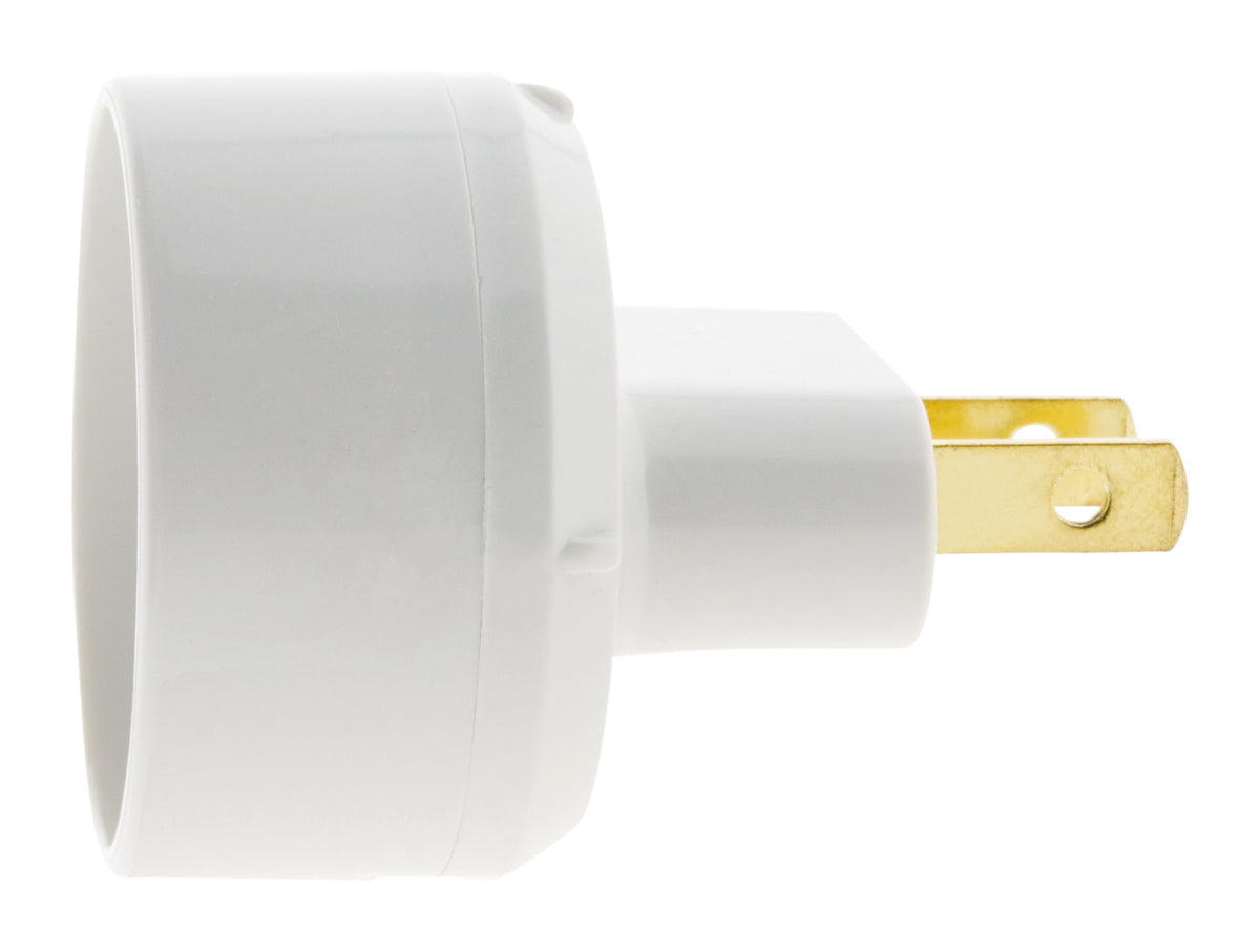 Adaptateur voyage USA/UE - blanc - Zenitech
