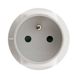 Adaptateur électrique mâle 20A vers femelle 16A, 3500W - prises 6A ou 20A - Zenitech