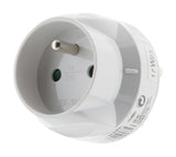Adaptateur électrique mâle 20A vers femelle 16A, 3500W - prises 6A ou 20A - Zenitech