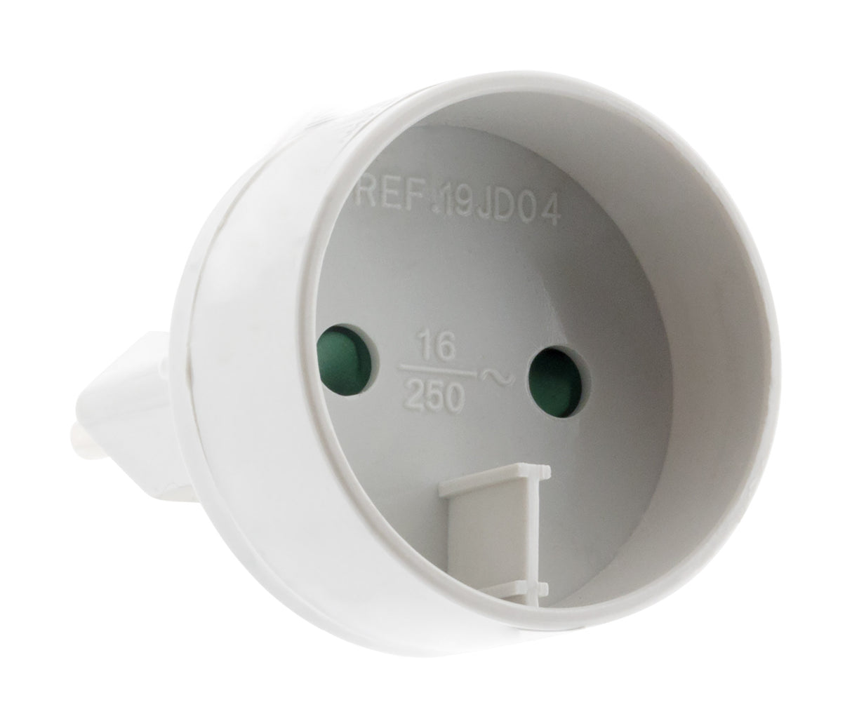 Adaptateur électrique mâle 6A vers femelle 16A, 1320W - sur prises 6A - Zenitech