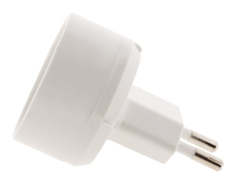 Adaptateur électrique mâle 6A vers femelle 16A, 1320W - sur prises 6A - Zenitech