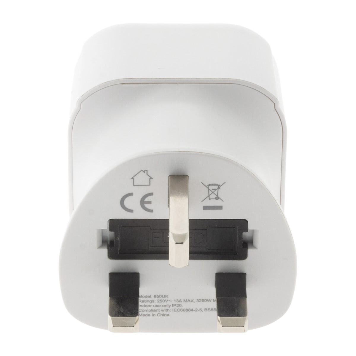 Adaptateur voyage France/UE - Angleterre/UK Zenitech