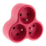 Multiprise triplite triangulaire 16A - Zenitech