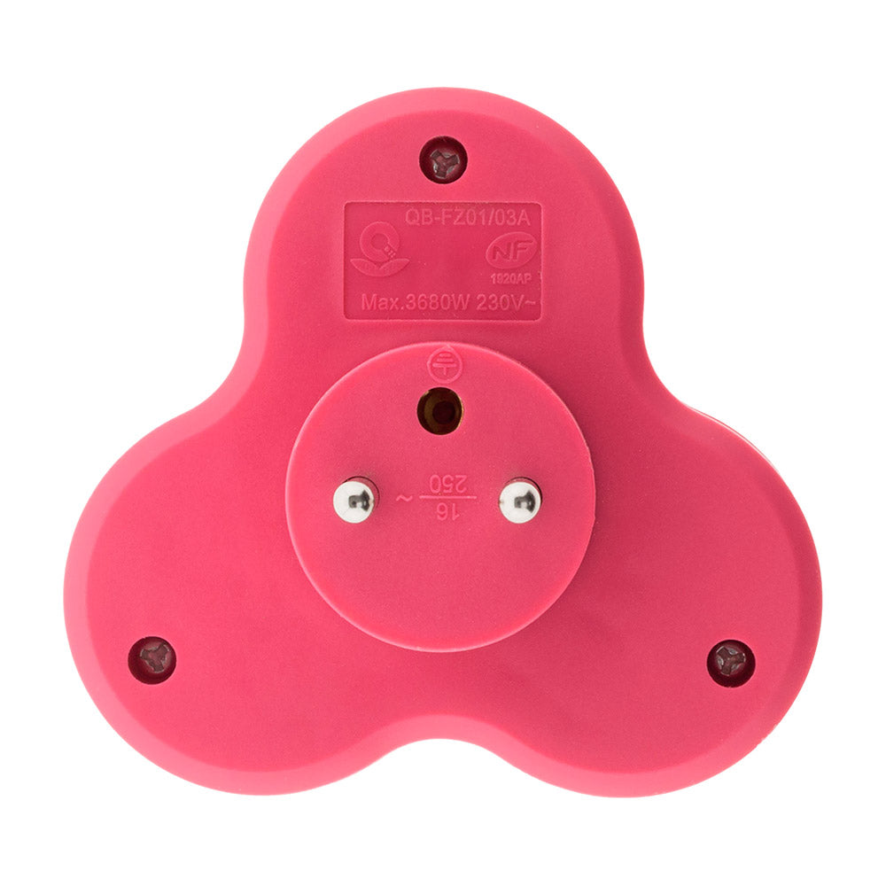 Multiprise triplite triangulaire 16A - Zenitech