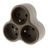 Multiprise triplite triangulaire 16A - Zenitech