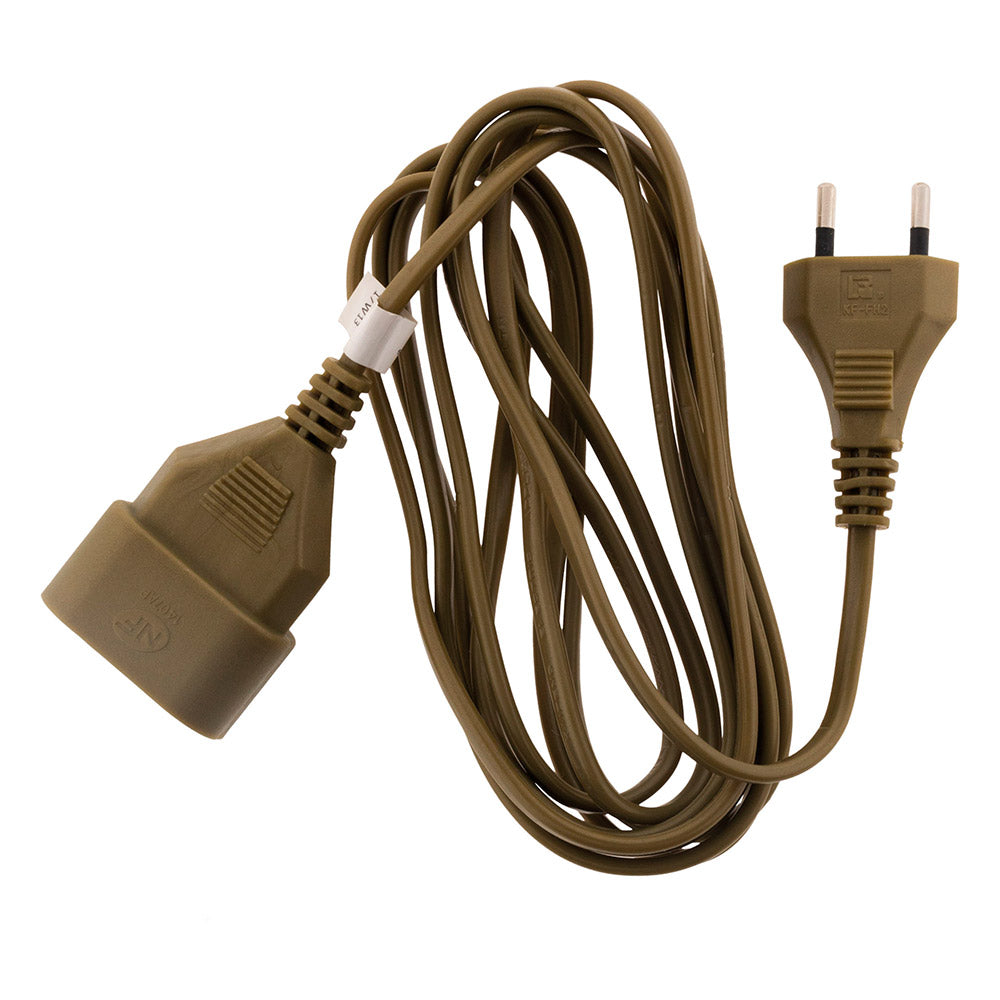 Rallonge 2 à 10m - HO3VVH2F 2x0,75mm² 6A - Zenitech