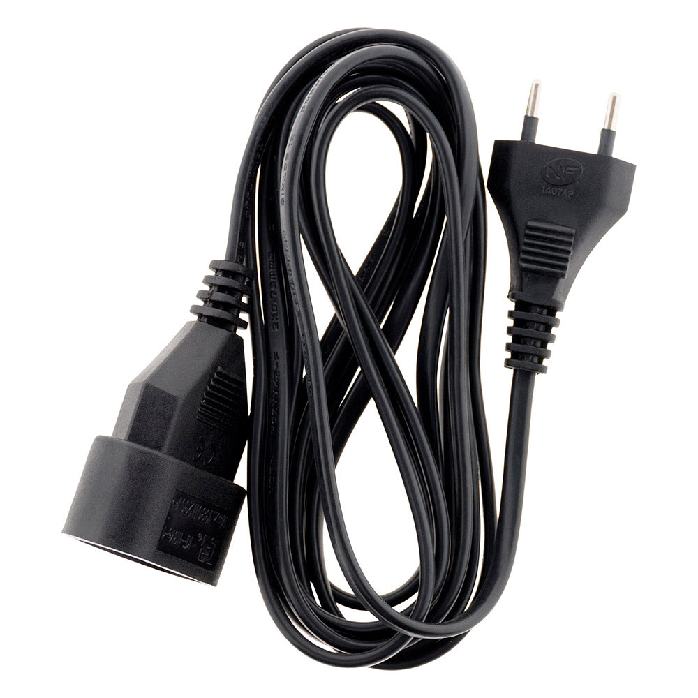 Rallonge 2 à 10m - HO3VVH2F 2x0,75mm² 6A - Zenitech