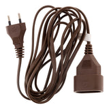 Rallonge 2 à 10m - HO3VVH2F 2x0,75mm² 6A - Zenitech