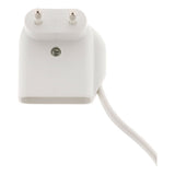 Prolongateur HO3VVH2-F 2x0,75mm² 6A 3m avec prise gigogne - Blanc - Zenitech