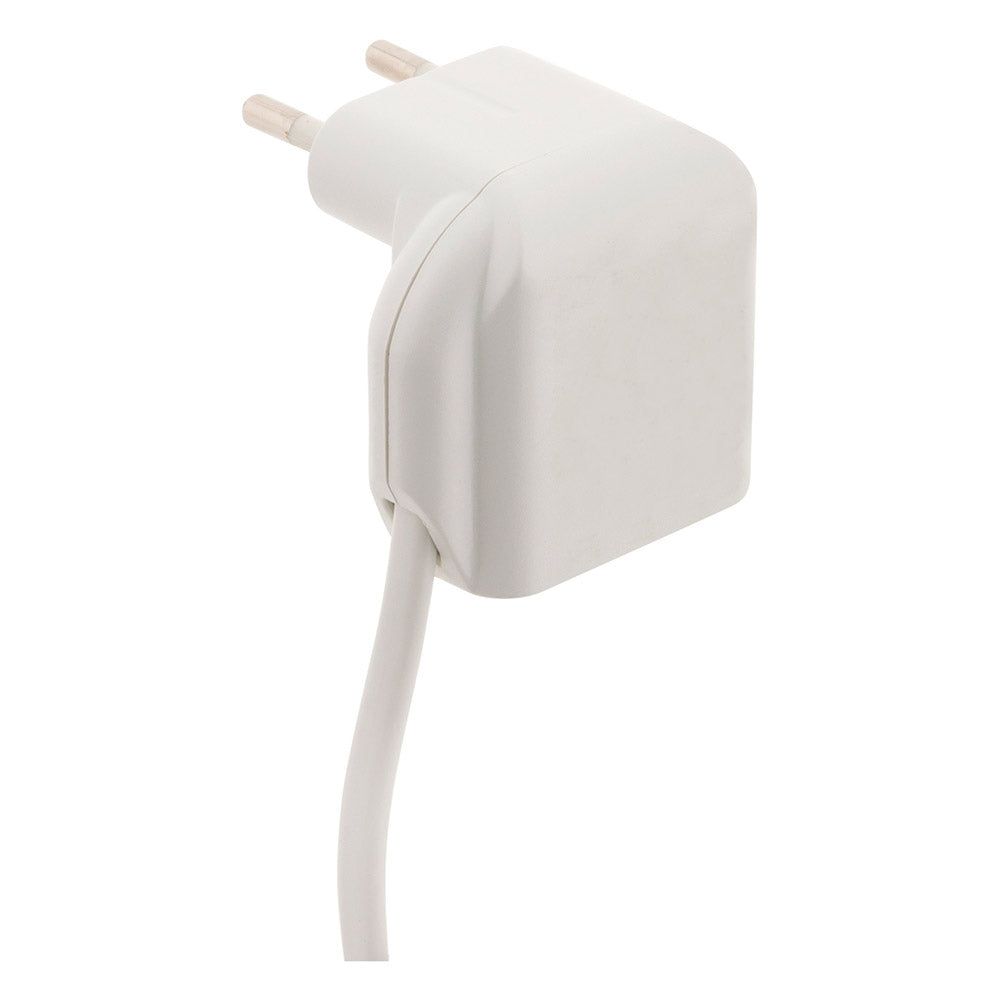 Prolongateur HO3VVH2-F 2x0,75mm² 6A 3m avec prise gigogne - Blanc - Zenitech