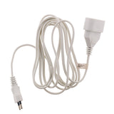 Rallonge 2 à 10m - HO3VVH2F 2x0,75mm² 6A - Zenitech
