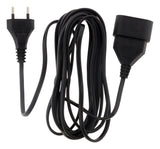 Prolongateur H03VVH2F 6A 3m - Noir - Zenitech