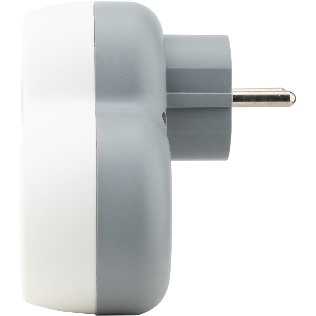 Biplite Schuko 16A + USB A+C 20W - Blanc/Gris - Bolea - Zenitech