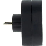 Prise biplite Schuko 16A Noir - Zenitech